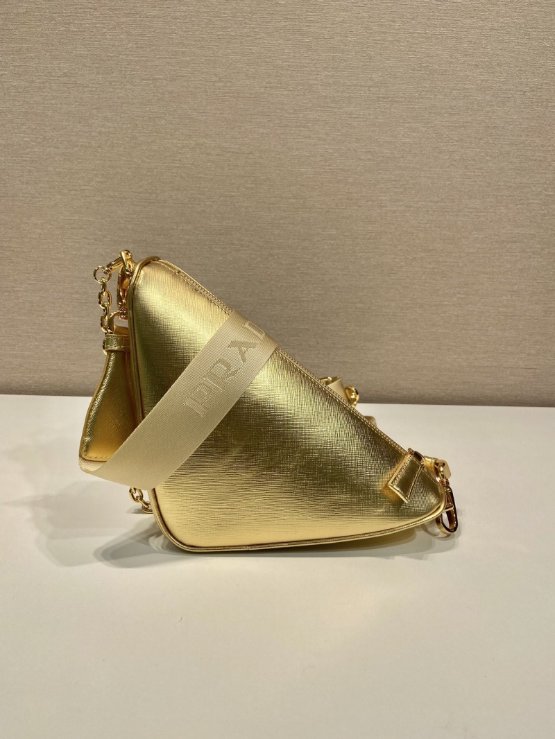 Pra*a triangle pouch